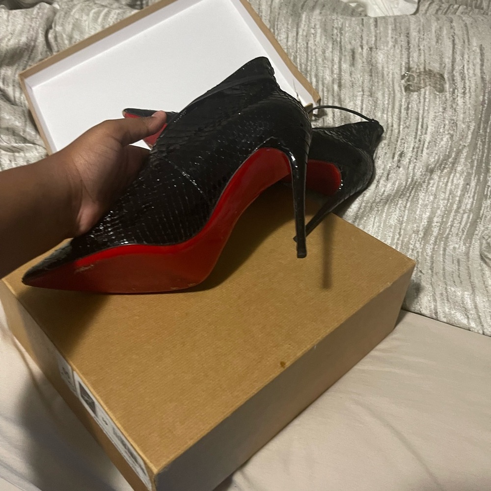 Black Christian louboutin size 41